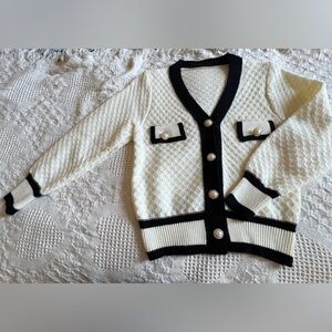 Chanel style cardigan